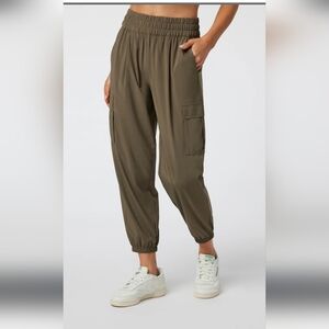 Vuori Olive Green Track Pants